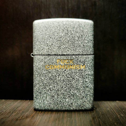 "FUCK COMMUNISM" Zippo