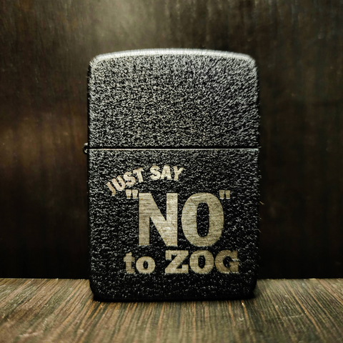 "Just Say No" Zippo