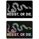 Resist or Die Decals