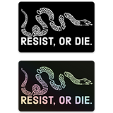 Resist or Die Decals