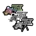 Rooftop Voter 24 Decals