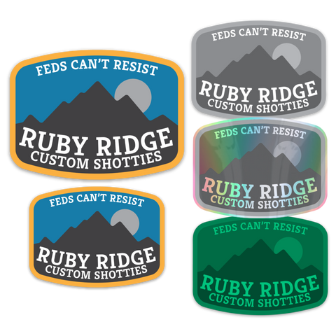 Ruby Ridge Decals