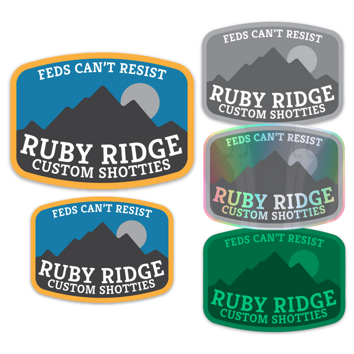 Ruby Ridge Decals