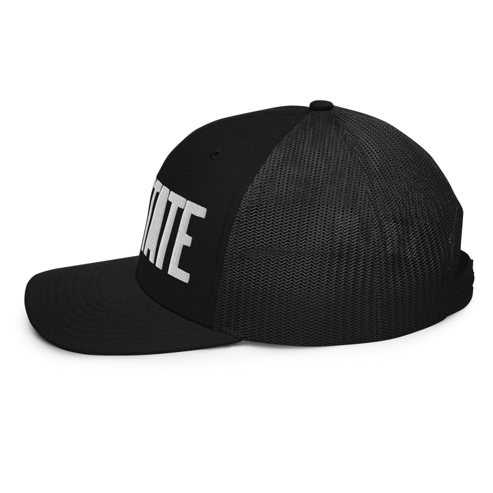 Stone trucker hat