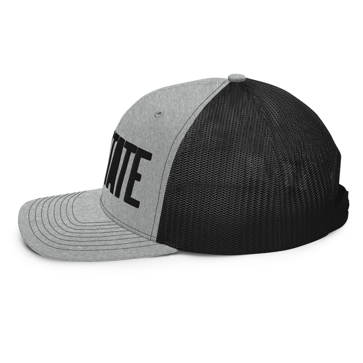 Stone trucker hat