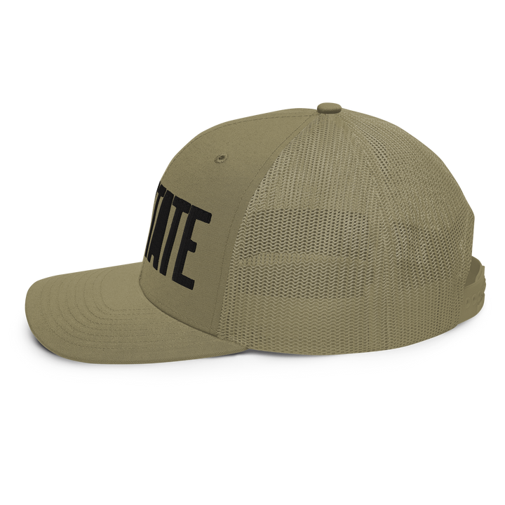 Stone trucker hat