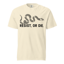 Resist, or Die v1 Comfort Colors bright t-shirt