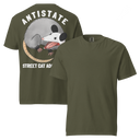 Street Cat Adoptions Comfort Colors dark t-shirt