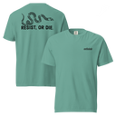Resist, or Die v3 Comfort Colors bright t-shirt