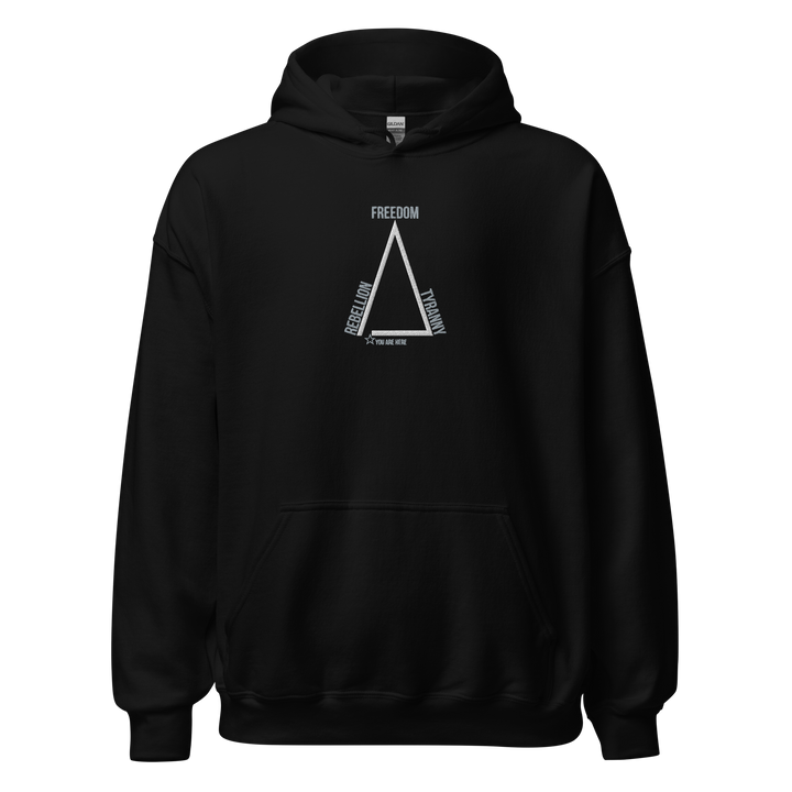 Δ Diagram embroidered classic hoodie