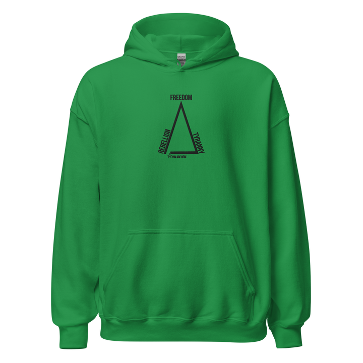 Δ Diagram embroidered classic hoodie