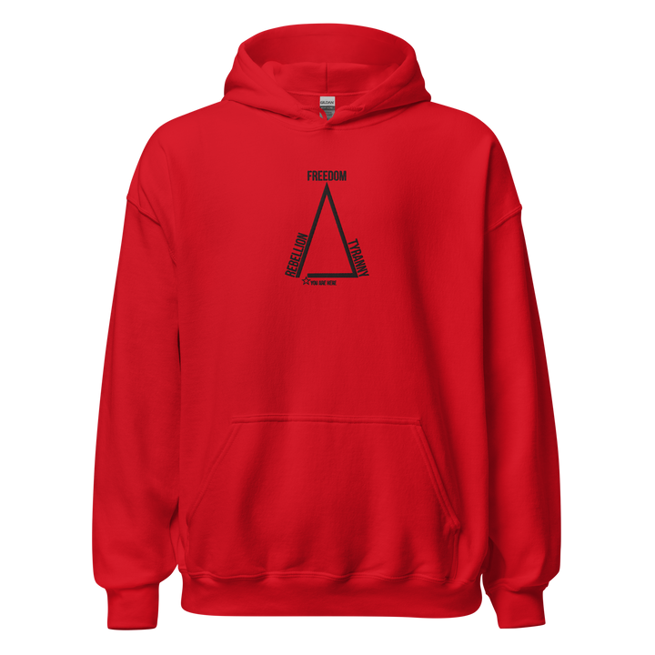 Δ Diagram embroidered classic hoodie