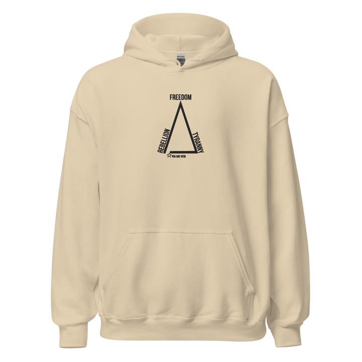 Δ Diagram embroidered classic hoodie