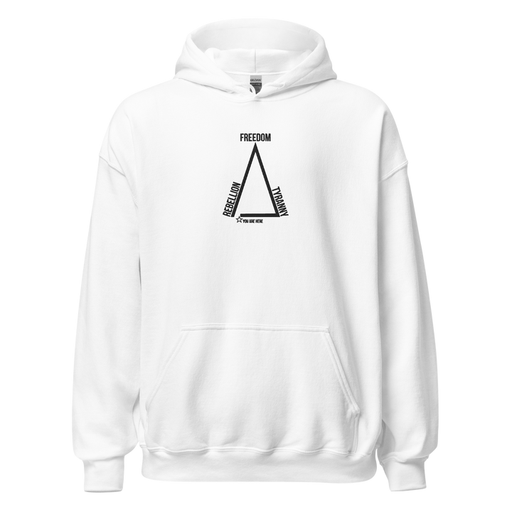 Δ Diagram embroidered classic hoodie