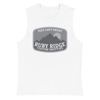 Ruby Ridge (subdued) muscle shirt