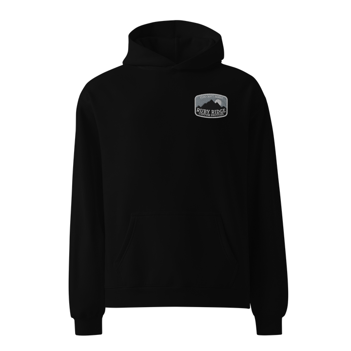 Ruby Ridge (night) oversized hoodie