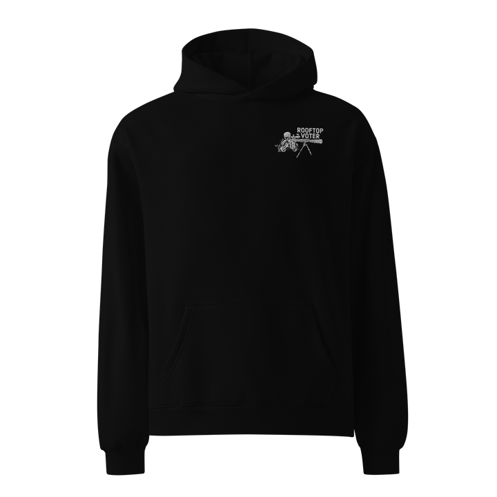 Rooftop Voter 24 oversized hoodie