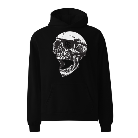 Eyepatch oversized hoodie