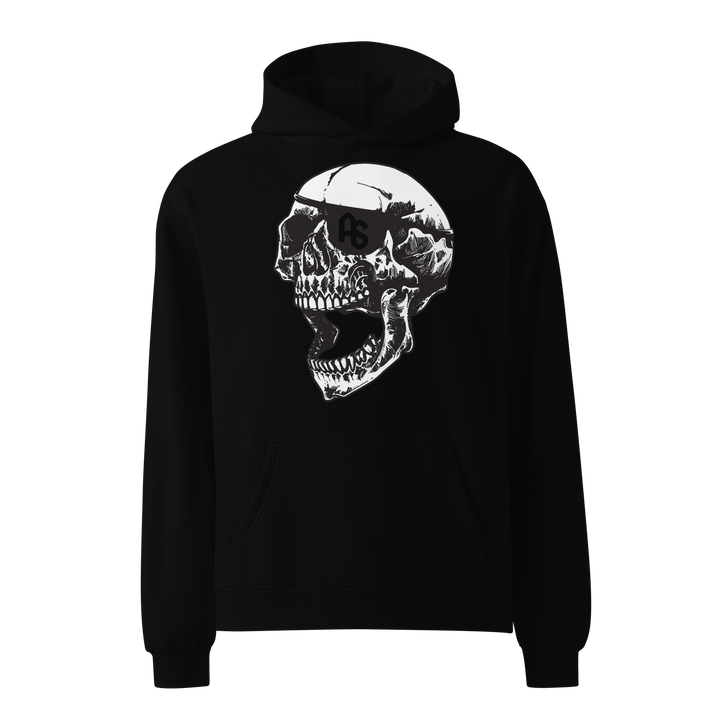 Eyepatch oversized hoodie