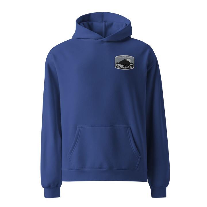 Ruby Ridge (night) oversized hoodie