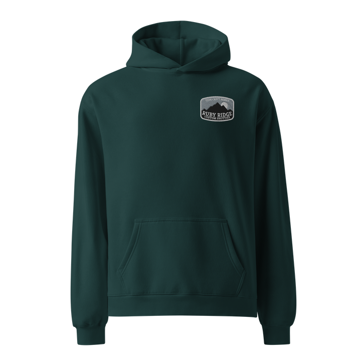 Ruby Ridge (night) oversized hoodie