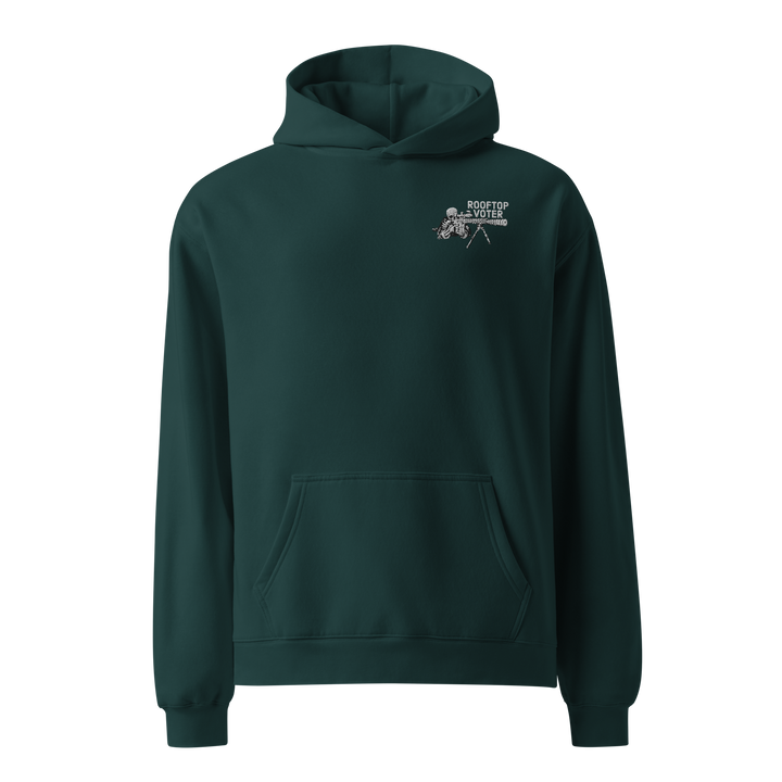 Rooftop Voter 24 oversized hoodie