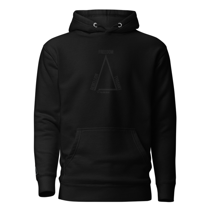 Δ Diagram embroidered premium hoodie