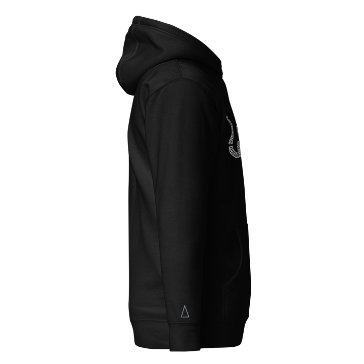 Snake embroidered premium hoodie