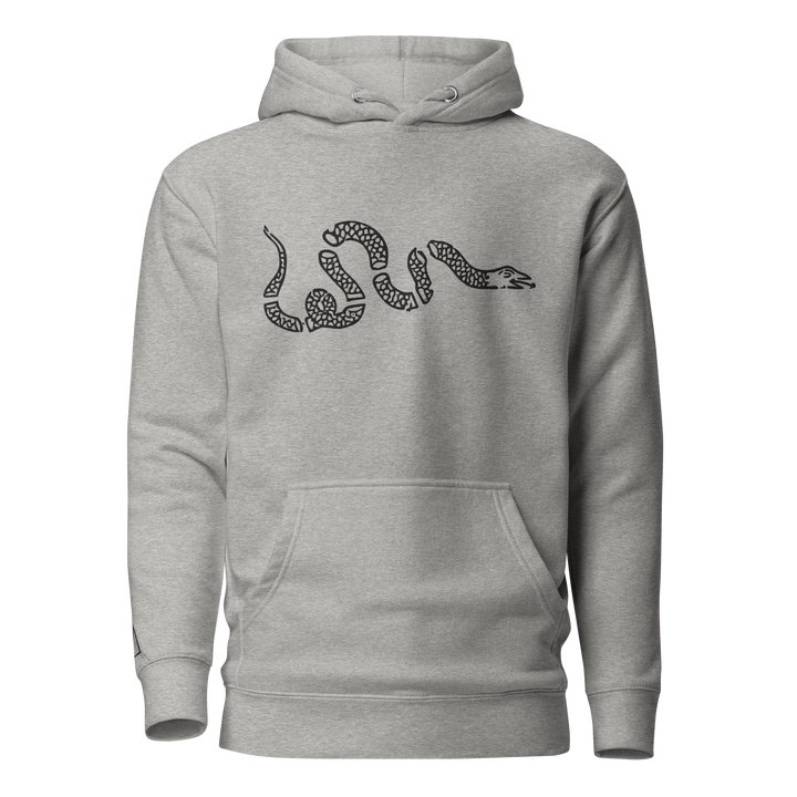 Snake embroidered premium hoodie