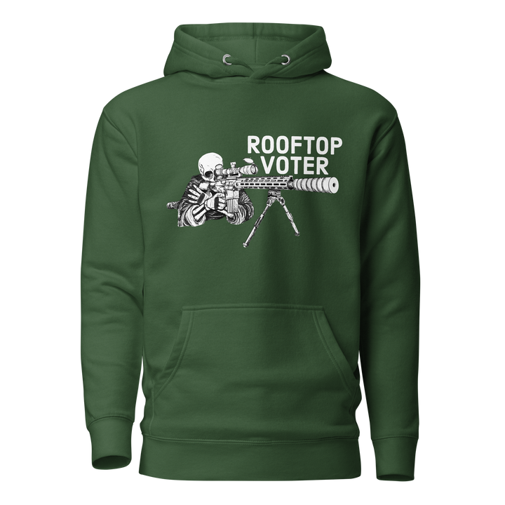 Rooftop Voter 24 premium Hoodie