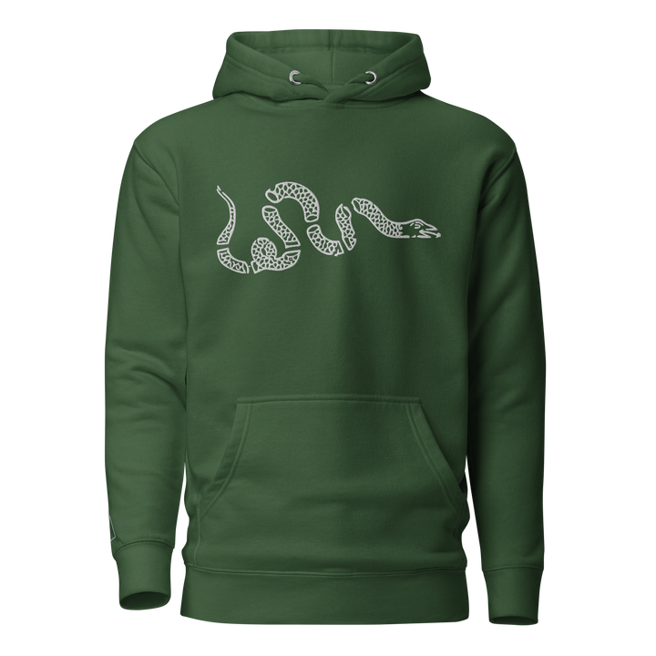 Snake embroidered premium hoodie