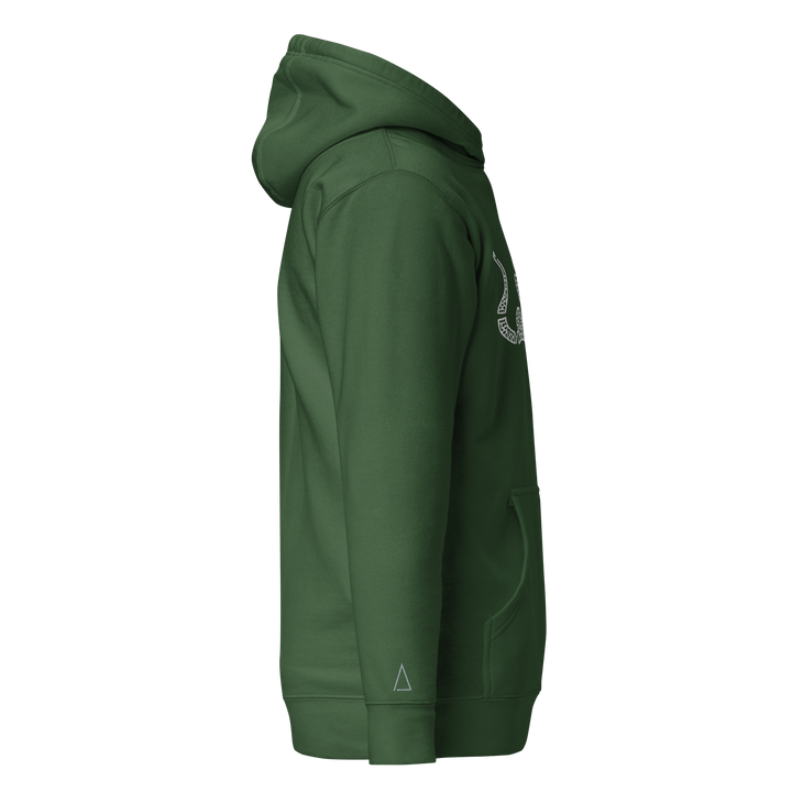 Snake embroidered premium hoodie
