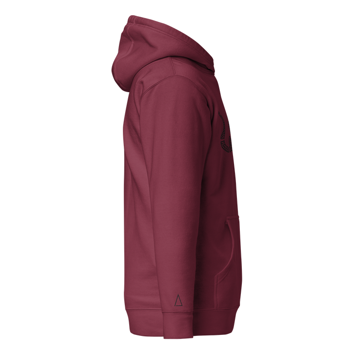 Snake embroidered premium hoodie