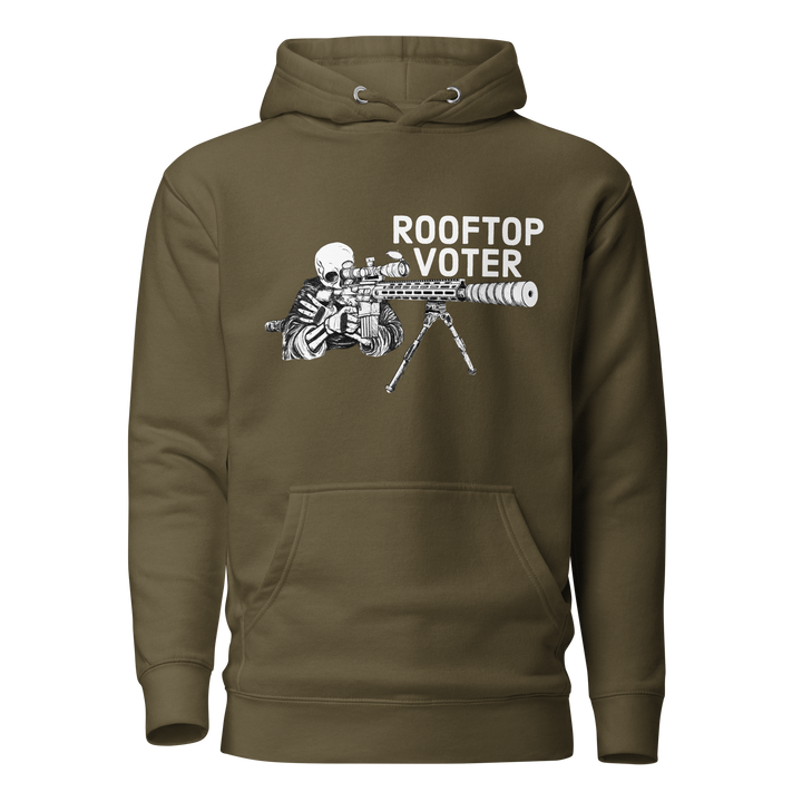 Rooftop Voter 24 premium Hoodie
