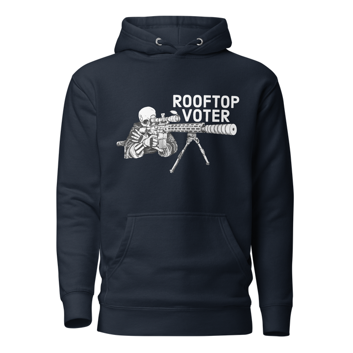 Rooftop Voter 24 premium Hoodie