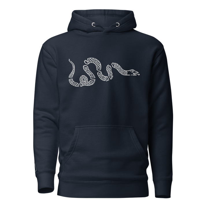 Snake embroidered premium hoodie