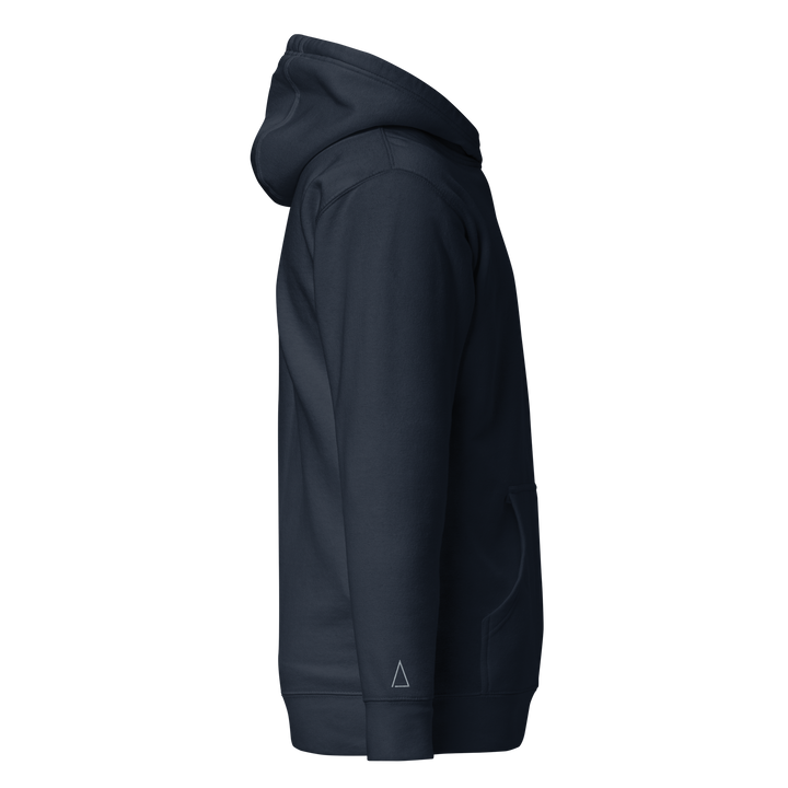 Δ Diagram embroidered premium hoodie