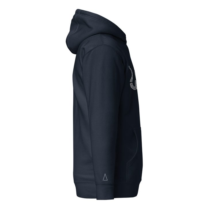 Snake embroidered premium hoodie