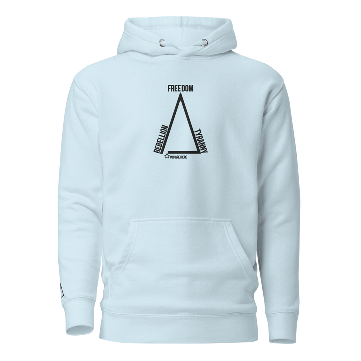 Δ Diagram embroidered premium hoodie