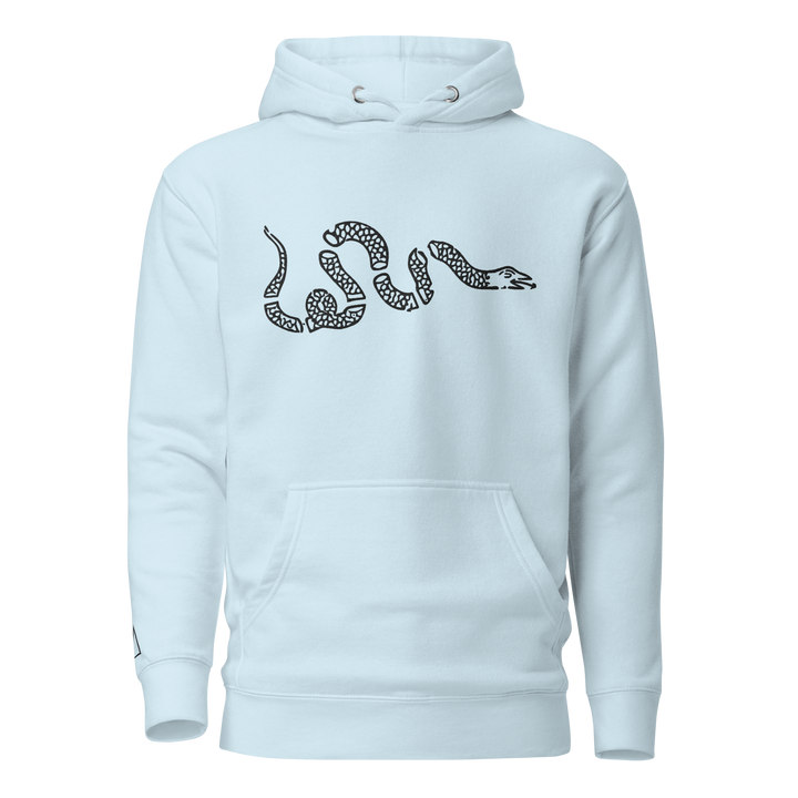 Snake embroidered premium hoodie