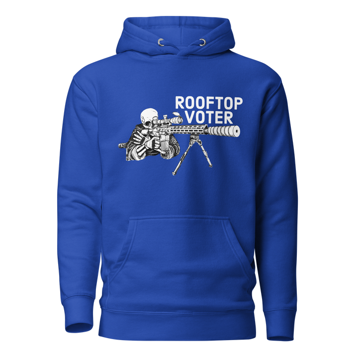 Rooftop Voter 24 premium Hoodie