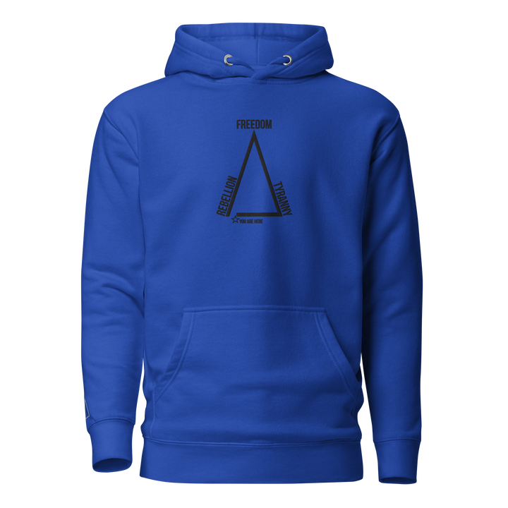 Δ Diagram embroidered premium hoodie