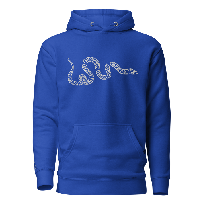 Snake embroidered premium hoodie