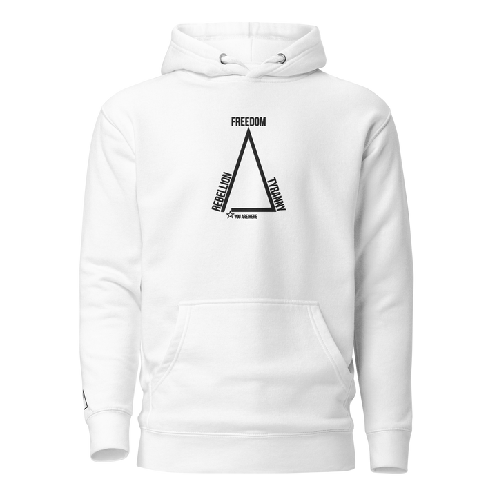 Δ Diagram embroidered premium hoodie