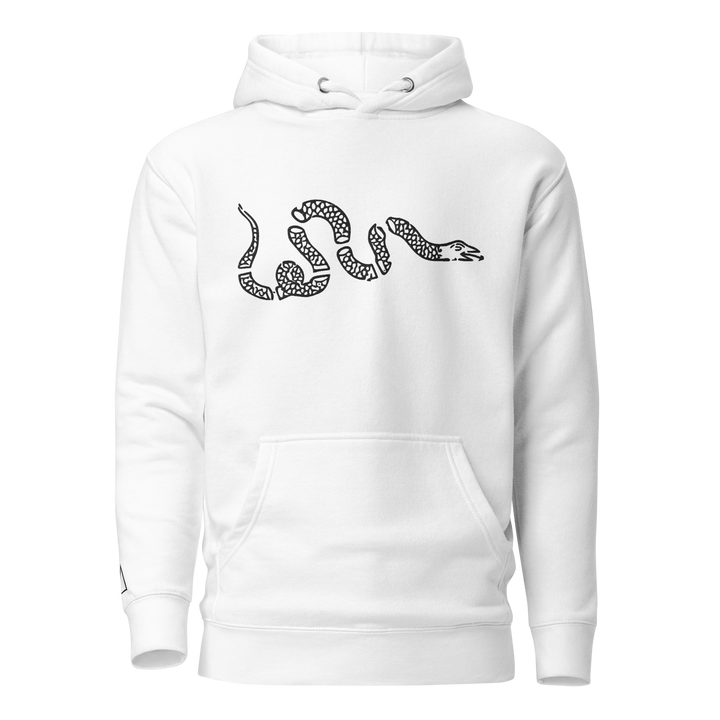 Snake embroidered premium hoodie