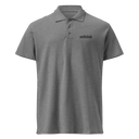 Skeletonized premium pique polo shirt