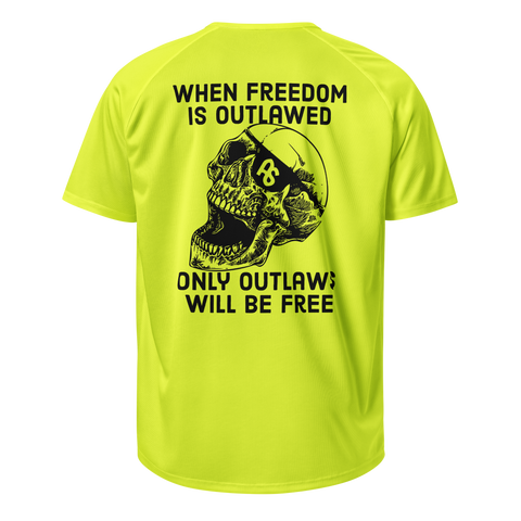 Only Outlaws Will Be Free hi-vis (b) jersey