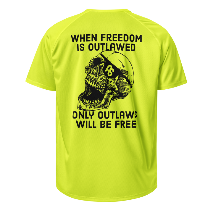 Only Outlaws Will Be Free hi-vis (b) jersey