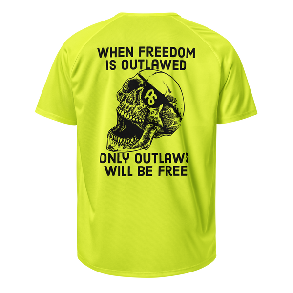 Only Outlaws Will Be Free hi-vis (b) jersey