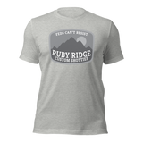 Ruby Ridge (subdued) American-made t-shirt